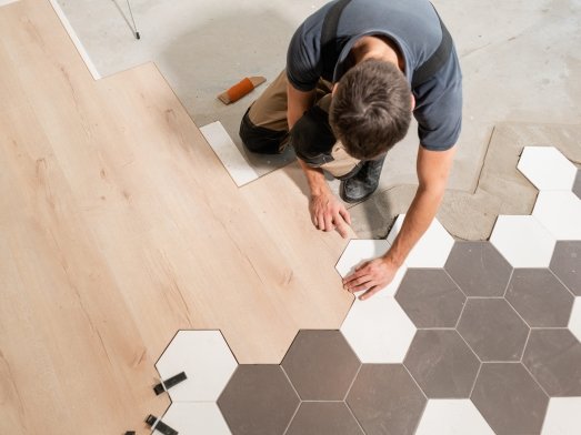 Flooring installation services in Roscoe, IL